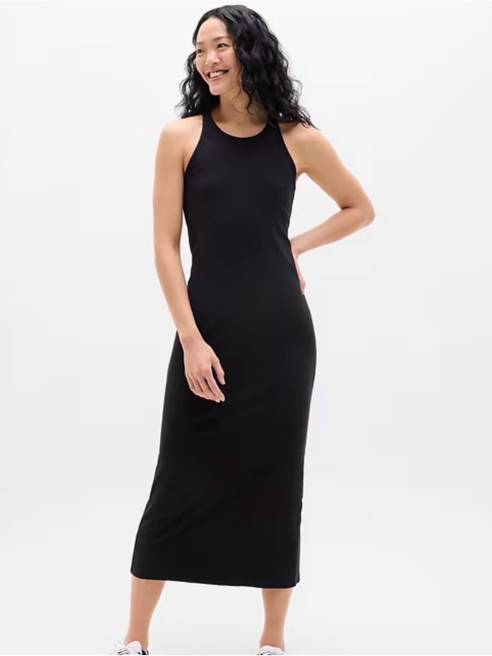 Athleta Signature Ribbed Maxi Dress